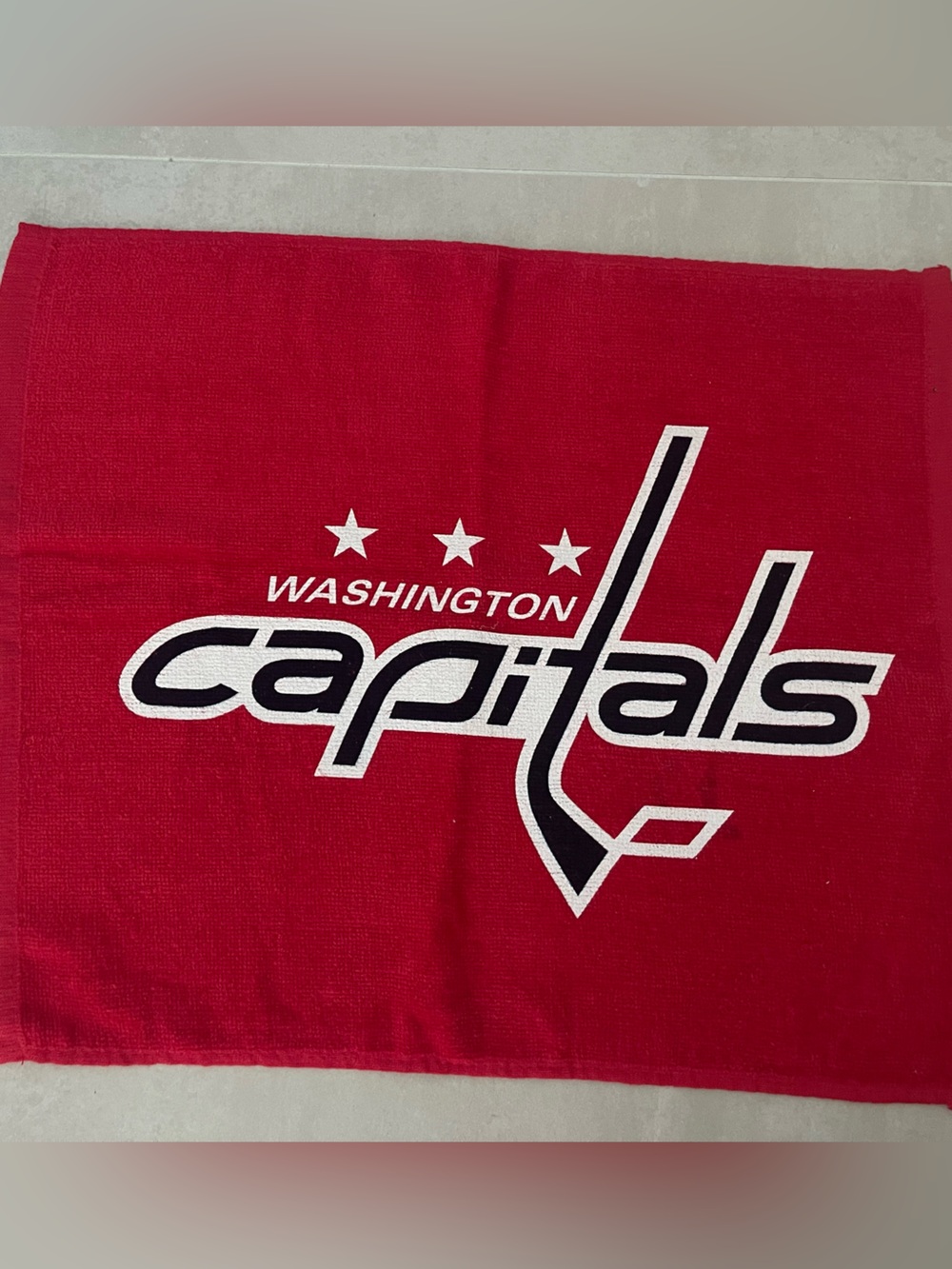 Washington Capitals New Ice Hockey Hand Towel.